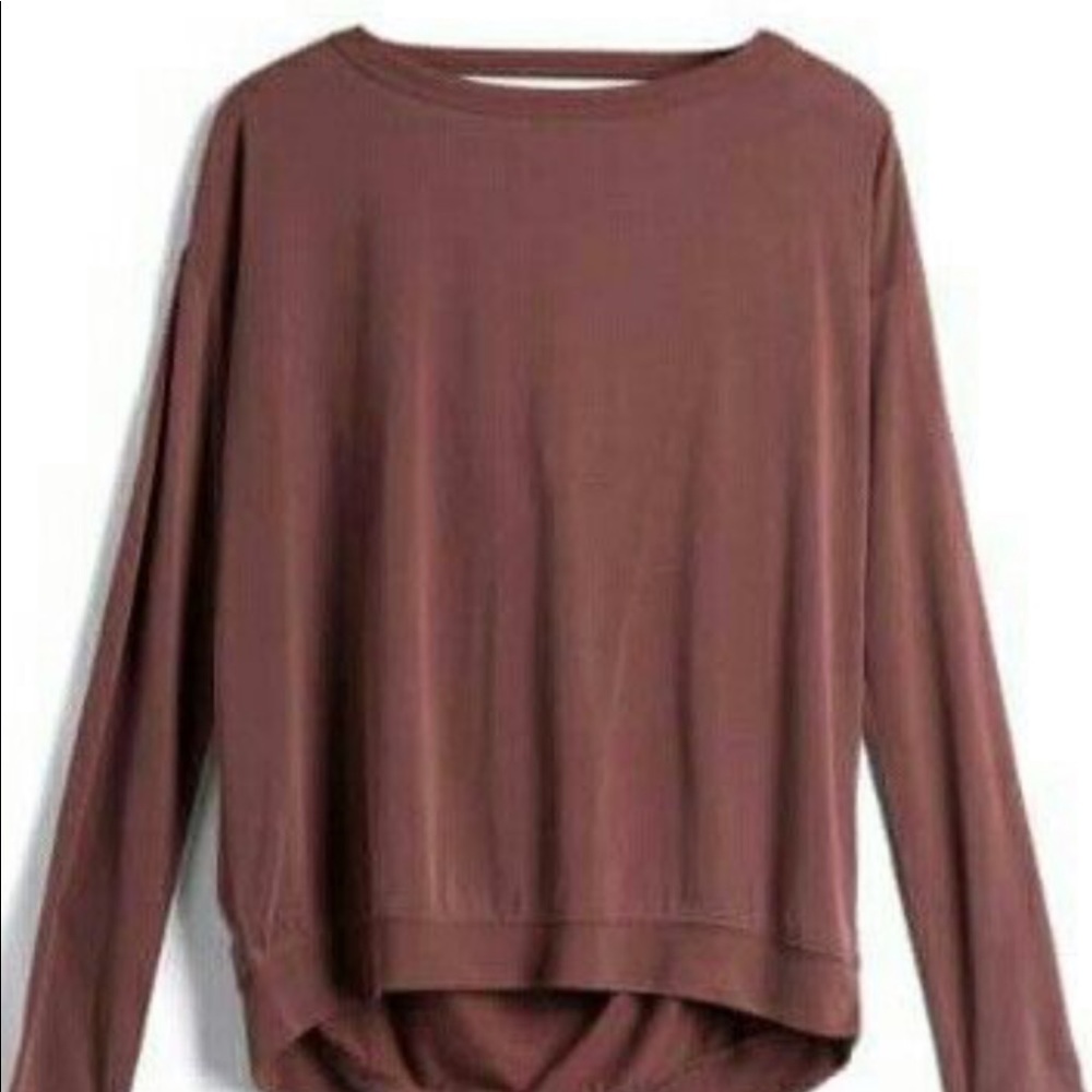 Abby & Gail Burgandy Top